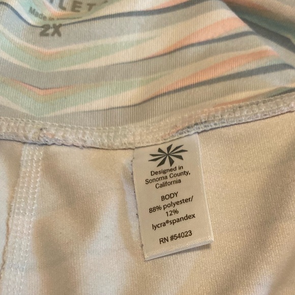 Athleta High Rise Prism Chaturanga Capri Leggings, Plus 2X - Picture 8 of 15